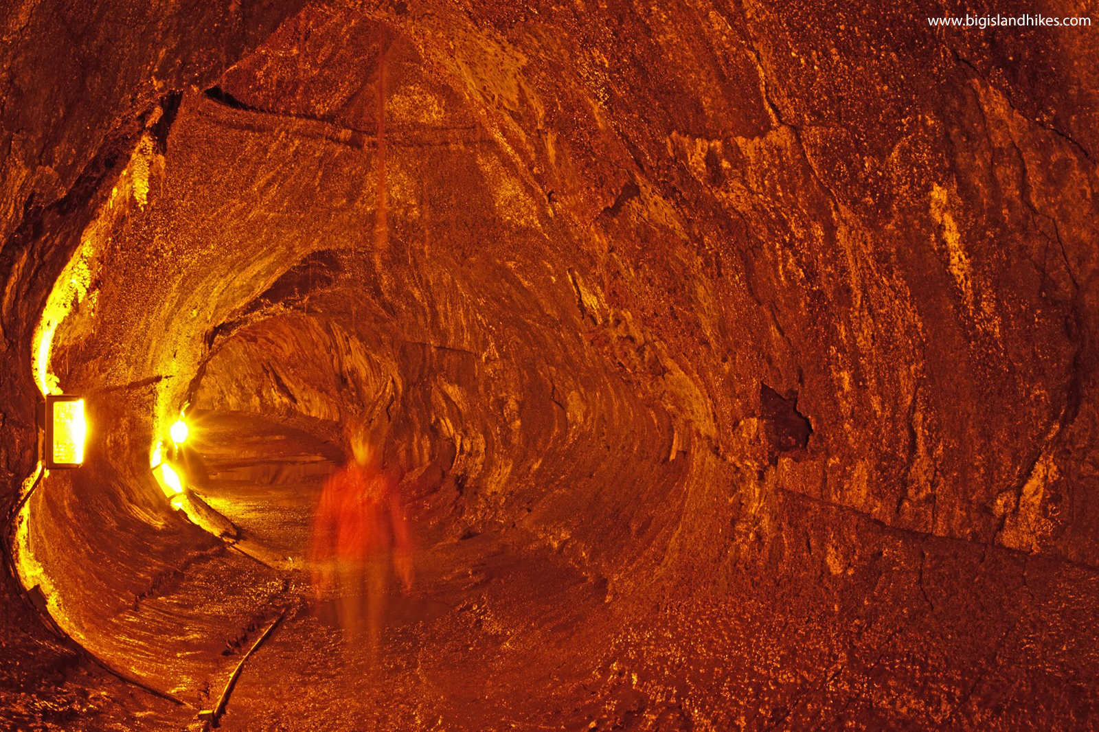 Where can you see active lava on big island? Nahuku Thurston Lava Tube Big Island Hikes