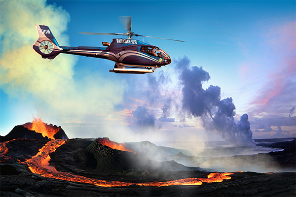 Exploring Blue Helicopter Big&nbsp;Island