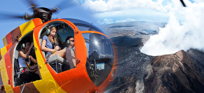 Amazing Hilo Lava Helicopter Tour Package