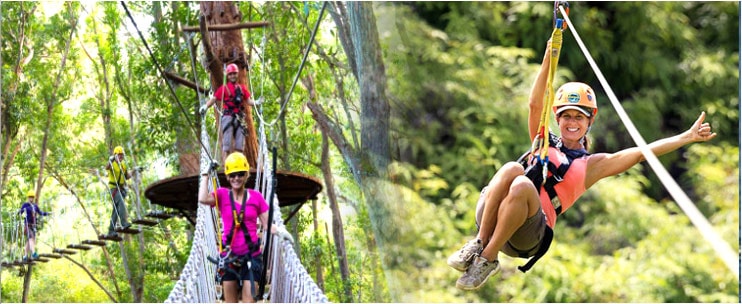 Best Hawaii Big Island Zipline Tours Package
